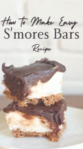 How to Make Easy S'mores Bars