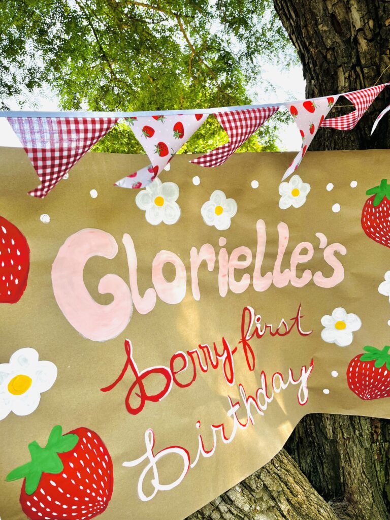 How to Host A 'Berry First Birthday' For Your Little One