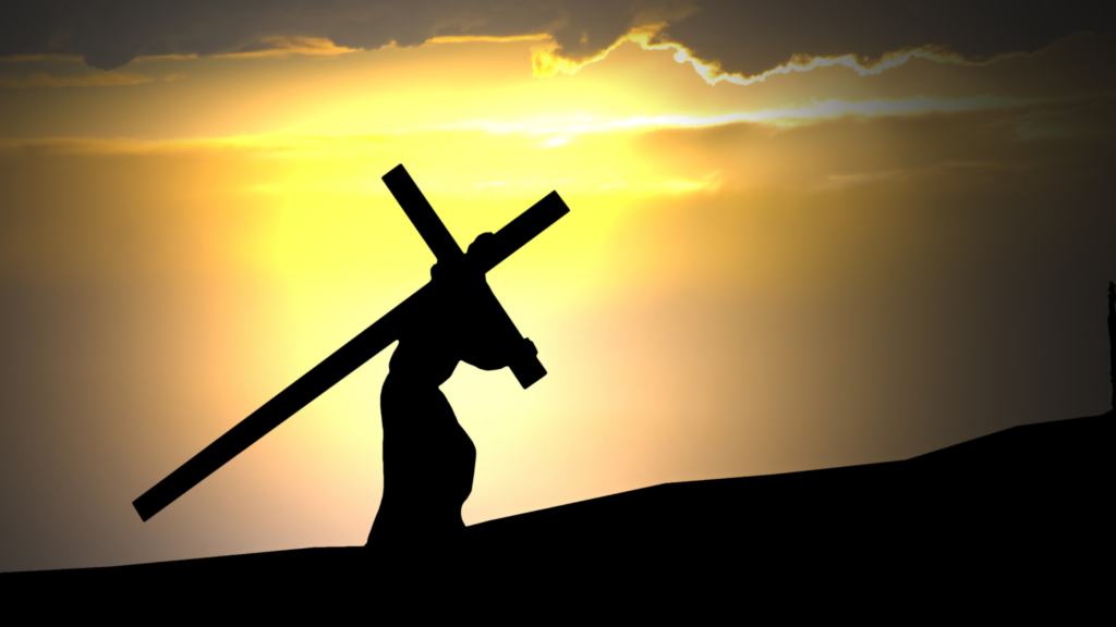 Jesus and his cross