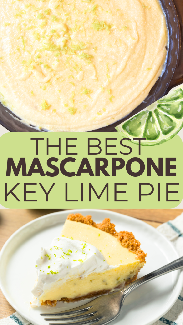The Best Mascarpone Key Lime Pie
