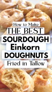 How To Make The Best Sourdough Einkorn Tallow-Fried Doughnuts